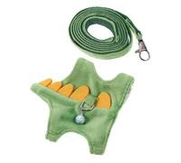 Luxshiny Portable Escaping Ferret Leash Harness Traction Rope for Pets Comfortable Durable Design for Outdoor Walking and Play Random Color