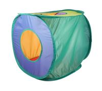 Luxshiny Portable Foldable Cat Tunnel Made of Sturdy Polyester, Square Shape with Chic and Adorable Style, Indoor Cat Hiding Tube for Kitten Self-amusement and Emotional Relief