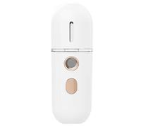 Luxshiny Portable Handheld Nano Facial Steamer Mini Mister Spray with 12ml Capacity, Lightweight Abs Material for Skin Hydration and Soothing, USB Rechargeable for Home and Travel Use