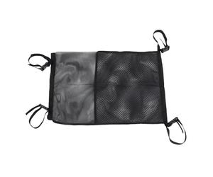 Luxshiny Portable Oxygen Backpack with Dual Cylinder Compartments and Mesh Pockets for Secure Carrying of Oxygen Tanks on Wheelchairs and Walkers, for Patient Transport and Outdoor Travel