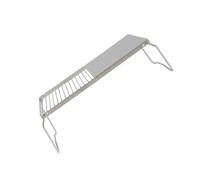 Luxshiny Portable Stainless Steel Camping Grill with Folding Design and Good Stability, Mini Barbecue Tool for Outdoor Bbq and Fishing, Lightweight Multi-purpose Barbecue Grill