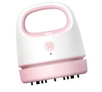 Luxshiny Portable USB Charging Desktop Vacuum Cleaner Mini Plastic Dust Collector Handheld Table Cleaner for Pet Hair and Paper Debris Cordless Rechargeable for Home and Office