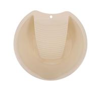 Luxshiny Portable Washboard Basin for Hand Washing Clothes, Thickened Plastic with Stable Base and Non-Slip Design, Small Laundry Washer Board for Balconies and Dorm Rooms