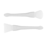 Luxshiny Portable White Silicone Wax Seal Spoon Spatula for Wax Seal Stamp Small Plastic Scraper Tool for On-the-go Crafting and DIY Use