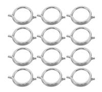 Luxshiny Poultry Shears Spring 15Pcs Replacement Steel Parts for Heavy Duty Kitchen Scissors with Automatic Spring Return for Home Cooking and Festive Use
