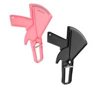 Luxshiny Professional Body Fat Caliper 2pcs Material with Accurate Fat Thickness Measurement and Portable Design for Monitoring for Fitness Assessment