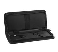 Luxshiny Professional Hair Stylist Bag with Pu Material, Big Capacity to Hold Two Scissors, Easy to Carry with Simple Slots, for Hairdressers During Outdoor Activities Or Business Trips