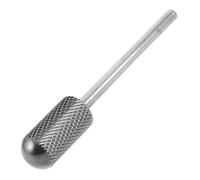Luxshiny Professional Tungsten Nail Drill Bit with Cylinder round Heads for Manicure and Pedicure, Efficient Dead Skin Removal and Pretreatment Enhancement, Sturdy Plastic and Tungsten