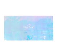 Luxshiny PVC Fabric Sheet Rainbow Film for DIY Sewing and Craft Bag Making, Fine Texture Material that Can Be Cut into Shapes, Suitable for Card Making Crafts and Phone Covers, Iridescent