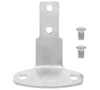 Luxshiny Replacement Pot Handle Bracket 42mm Iron Cookware Accessory | Horizontal 42mm Spacing, 18mm Vertical Pitch, Silver Finish, One Piece Replacement Bracket