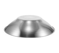 Luxshiny Reptile Heat Lampshade Stainless Steel Cover with 4.5cm Hole Diameter for Chicken Coop Basking Light