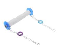 Luxshiny Reusable Wear-resistant Parrot Swing Made of Metal and Plastic, Simple Chic Bird Accessory Suitable for Daily Use and Hanging in Birdcages Random Color