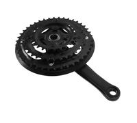 Luxshiny Right Crank Arm Replacement with Smooth Gear Shifting Carbon Steel Material and Versatile Compatibility, Bike Part Replacement for Road and Mountain Bikes for Cycling and Riding