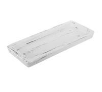 Luxshiny Rustic Wooden Long Narrow Decorative Tray with Rectangular Shape for Dining Room and Kitchen, Easy Maintenance and Spacious Organization Farmhouse Style Centrepiece