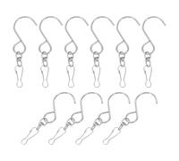 Luxshiny S Shaped Wind Chime Hooks 10 Pcs Steel 360 Degree Rotating