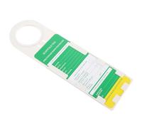 Luxshiny Scaffold Status Tag and Holder Kit PVC Industrial Safety Inspection Tags for Hazard Prevention on Construction Sites, Scaffolding Safety Signage Set for Workplace Compliance