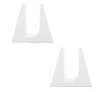 Luxshiny Scale Access Stand and 2pcs Digital for Weight Bathroom Nonslip Plastic Holder with Scratch Resistant Surface Easy Storage Modern Minimalism Design Mosaic or Closet Use