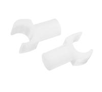 Luxshiny Seat for Universal Blocks Rail 2pcs Wheelchair Support Plastic Clamp Pressure Distribution Compatible with Accessories and Drive for Adults Seniors