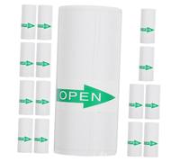 Luxshiny Self-Adhesive Thermal Sticker Paper 15pcs 57x25mm Labels Friendly and Potential White for Doodling and Text Documents, Friendly and Potential for Mini Photo Thermal Printers