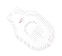 Luxshiny Sewing Curve Ruler Yardstick Ruler for Tailors Pink Plastic Multifunctional Scale Suitable for Sewing and Clothes Making