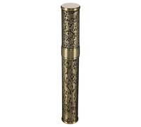 Luxshiny Single Cigar Portable Humidor Airtight Metal Tube Case with Cap Convenient Storage Travel