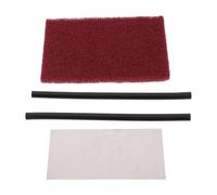 Luxshiny Snowboard Base Restoration Kit with Metal Scraper and Polishing Cloth, Fast Surface Fixes and Broad Material Adaptability, for Winter Sports Ski and Snowboard Maintenance