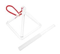 Luxshiny Sound Therapy Instrument to Promote Inner Peace Quartz Pyramid Singing 4-inch with Mallet Meticulously Tuned and Enhance Music Therapy Experience for Meditation and Yoga