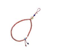 Luxshiny Southern Red Agate Hanging Chain Phone Lanyard Wrist Phone Hanging Rope for Daily Use as Stylish Accessory