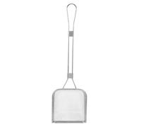 Luxshiny Square Stainless Steel Fine Mesh Skimmer Spoon for Frying, Oil Strainer with Long Handle, Deep Fryer Filter Scoop for Chicken, Chips, and Cooking43.00X13.00X4.00CM