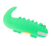 Luxshiny Squeaky Dog Latex Lizard Shape Bite-resistant Chew for Dogs Stimulate Hunting Instincts Green Indoor Outdoor Play