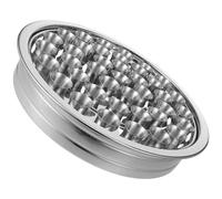 Luxshiny Stainless Steel Communion Bread Tray Set with 40 Cups, Large Capacity Serving Tray for Holy Communion, Stackable Design, Elegant Silver Finish for Church Supplies and Christmas