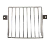 Luxshiny Stainless Steel Gutter Filter Rack Anti-Blocking Feature and Large Openings, Silver Floor and Balcony Drainage Cover for Roof Strainer and Water Flow Protection