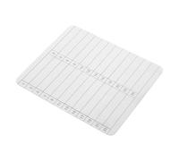 Luxshiny Stainless Steel Wallet Seed Phrase Storage Plate for Hardware Seed Backup Fire Resistant and Stable Protection, Suitable for New and Experienced Users, Silver