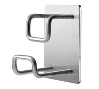 Luxshiny Stainless Steel Washbasin Hanging Hook Punch-Free Self-Adhesive Traceless Wall Hook for Bathroom Storage and Wash Basin Organization Rack