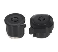 Luxshiny Steam Release Valve Handle Replacement with Enhanced Safety and Ergonomic Design 2pcs Stainless Steel and Abs Material for Pressure Cooker for Meal Prep in Busy Kitchens