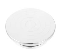 Luxshiny Sturdy Aluminum Alloy Pottery Turntable Wheel for Clay Crafts Making, Practical and Convenient Rotating Platform Tool for Beginners and Clay Craft Lovers
