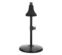 Luxshiny Sturdy Iron Trumpet Holder Strong Support and Rounded Base for Indoor and Outdoor Use, Musical Instrument Storage Stand and Flugelhorn Display Rack