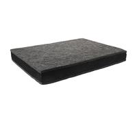 Luxshiny Subwoofer Vibration Isolation Pad 30X40Cm Polyester 5.2Cm Thick Dark Grey Sound Dampening Mat for Floor Audio Systems