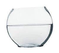Luxshiny Transparent Goldfish Tank Multi Function Betta Fish Bowl Creative Desktop Aquarium Decor Durable Glass Design for Home Office Compact Oval Shape for Easy Storage