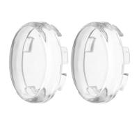 Luxshiny Turn Signal Lens Protectors 2Pcs Light Lens Covers for Front and Rear Motorcycle Indicator Lamps Designed for Universal Fit across Motorcycle Models