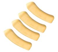 Luxshiny Underarm Crutch Pads for Walking Stability 4pcs Yellow Made of Sturdy Material Anti- Structure Suitable for Homes and Healthcare Settings