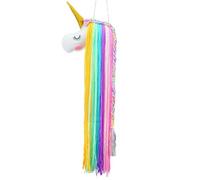 Luxshiny Unicorn Hair Accessory Storage Organizer for Room, Plush Wall Hanging Holder with Lovely Appearance Design, Easy to Use Decorative Hair Clip and Headband Holder for Little