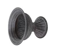 Luxshiny Vintage Iron Urn Planter Trumpet Vase for Floral Arrangements Rustic Metal Flower Container for Indoor Outdoor Wedding Centerpieces and Home Garden Decor