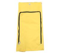 Luxshiny Waterproof Janitorial Cart Replacement Bag for Laundry and Waste, High Capacity Oxford Cloth Cleaning Cart Zippered Pouch for Hotel Linen Workflows and Trash Collection