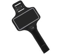 Luxshiny Waterproof Phone Wrist Bag with Screen-compatible Feature and Card Pocket, Elastic Fiber Running Armband for Daily Leisure and Horse Riding Activities, Black Mobile Phone Arm Bag