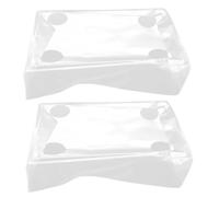 Luxshiny Waterproof Protective Cover Protecting Sensitive Components for 2pcs, Fits 14-24 Key Models, Plastic Material for Enhanced Hygiene and Electronic Weighing Scales Cooking