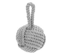 Luxshiny Weighted Door Stop Stylish Cotton Linen Decorative Ball Door Stopper for Home Restaurant and Bar Unique Collision Design Suitable for Carpet Tiles