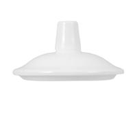 Luxshiny White Ceramic Porcelain Mug Lid 6.8cm Replacement Tea Kettle Cover Small Round Coffee Cup Lid for Hot Drinks