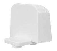 Luxshiny White Plastic Horse Jump Cups for Racing and Obstacle Poles with High Durability and Stable Structure, for Agility Training and Horse Riding Practice