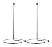 Luxshiny Wine Carafe Drying Rack 11.6 Inch Stainless Steel Wine Decanter Holder Stand Space-Saving Drink Shelf for Home Bar Restaurant Use